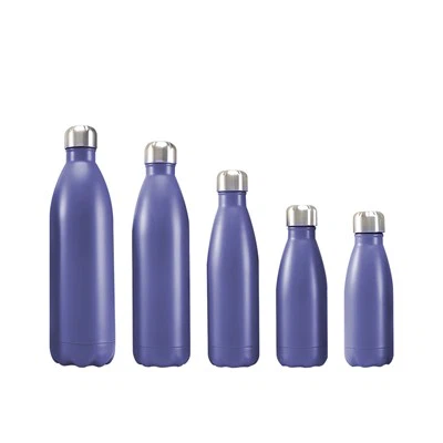 Nerūsējošā tērauda dubultsienu vakuumizolēta kolas formas ūdens pudele