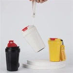 Nerūsējošā tērauda vakuumizolēta glāze — kafijas ceļojumu krūzes noplūdes necaurlaidīgs vāks, 17 oz